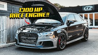 MEET HARVEYS 1300 HORSEPOWER AUDI RS3 [upl. by Wichern511]