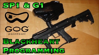 Blackheart Programming instructions SP1 amp GOG G1 [upl. by Ballard]