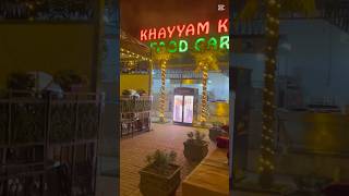 KHAYYAM RESTURANT  Chicken  Kabab  Bbq streetfood youtubeshorts food shorts [upl. by Blondell431]