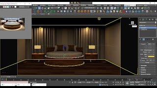 quotMastering 3D Round Bed Texturing amp Lighting in Interior Designquot  Part 5 [upl. by Yajeet]