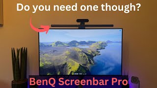 BenQ ScreenBar Pro Monitor Light Bar  Honest blunt and no BS review [upl. by Teferi263]