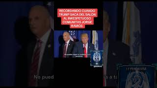 El Día que sacaron a Jorge Ramos a patada por el ya sabespolitica [upl. by Hyacinth]