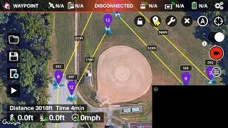 Litchi App for DJI Drones Basic Waypoints Tutorial [upl. by Lecia]