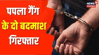 Bharatpur News  डीग थाना पुलिस की बड़ी कारवाई पपला गैंग के दो बदमाशों की गिरफ्तारी  Latest News [upl. by Oirtemed]