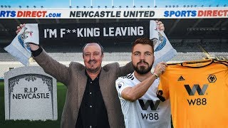 RAFA BENITEZ LEAVES NEWCASTLE UNITED RANT [upl. by Katharina]