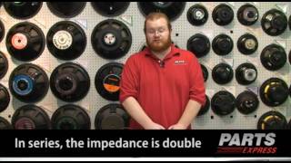 Howto Wire Speakers in Series amp Parallel Instructional Video [upl. by Hilliard684]