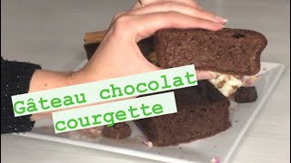 Gateau chocolat courgette ultra MOELLEUX  sans sucre et sans beurre [upl. by Cordeelia]