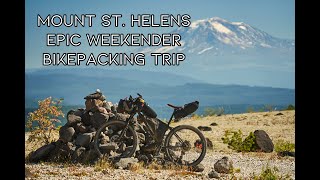 Mount St Helens Epic Weekender Bikepacking Trip  PNW Overnighter  REPEAT [upl. by Llebasi]