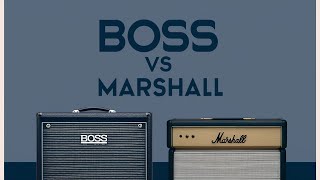 Boss Katana VS Marshall  Joe Bonamassa Les Paul  Jensen Neo N12K Speaker [upl. by Anairotciv]