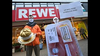 Klimalüge Rewe erhält den Goldenen Windbeutel 2021 [upl. by Irafat]