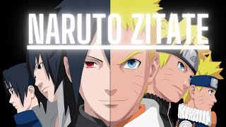 Naruto Zitate zum nachdenken amp Anime Momente [upl. by Arimahs593]