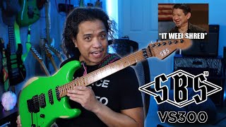 IT WILL SHRED SBS Guitars VS300 Steve Brown Sound Guitar Fetish GFS [upl. by Duff]