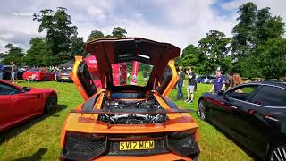 Raby Castle Auto Italia Car Show 21724 [upl. by Llireva830]