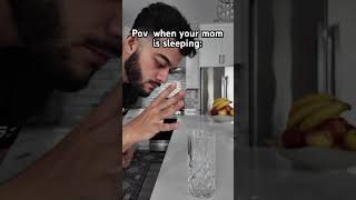 Pov when my mom is sleeping fyp fypシ゚viral funny humor mom [upl. by Aiasi]