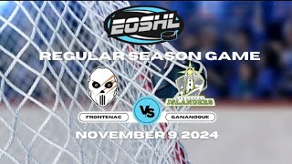 Frontenac Phantoms vs Gananoque Islanders Nov 92024 Full Game [upl. by Petronilla]