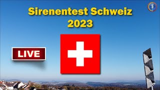 Sirenentest Schweiz 2023  Ankündigung Livestream 010223 [upl. by Abraham]