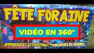 FÊTE FORAINE À SAINTEFOYLAGRANDE  VIDÉO 360° [upl. by Aniakudo400]