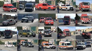 4KESERCITAZIONE SISMA DELLO STRETTO 2022 Arrivo automezzi Colonna Mobile Regionale Sicilia Part1 [upl. by Fredette]