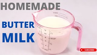 How to Make Buttermilk at Home [upl. by Newby258]