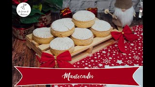 Mantecados  Recetas Navidad  Receta Tradicional [upl. by Ecnahc]