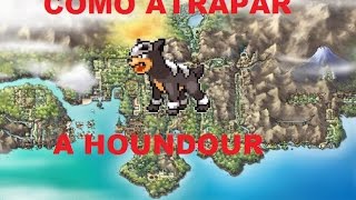 Como atrapar a Houndour en Pokémon CrystalOroPlata [upl. by Hgiellek]