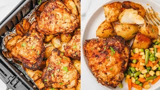 Air Fryer Chicken And Potatoes [upl. by Letney]