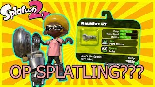 My New Favorite Splatling  Splatoon 2 Nautilus Splat Test Montage [upl. by Burnard714]