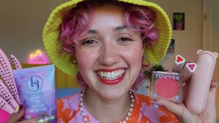 ASMR Friend Gets You Ready for a Beach Day 🌊 🐚 layered sounds personal attention pampering [upl. by Marilla]