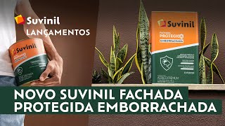 Suvinil Fachada Protegida Emborrachada conheça os atributos do lançamento [upl. by Eenhat942]