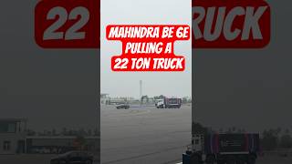 Mahindra BE 6e pulling a 22 Ton Loaded Truck 🚛 285ps  380nm Torque Electric SUV ev suv [upl. by Imar126]