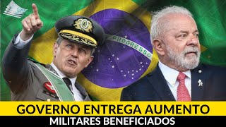 REAJUSTE DE SALÁRIOS MILITARES O QUE O GOVERNO PLANEJA PARA 2025 [upl. by Haidebej]