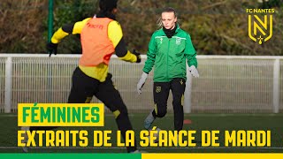 Féminines  En pleine préparation de la Coupe de France [upl. by Hanan]