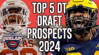 Top 5 Defensive Tackles in 2024 NFL Draft Rankings JerZhan Newton Byron Murphy II amp More [upl. by Botnick741]