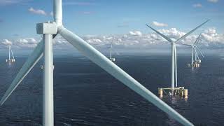 GustoMSC TriFloater floating offshore wind turbine foundation [upl. by Kata]