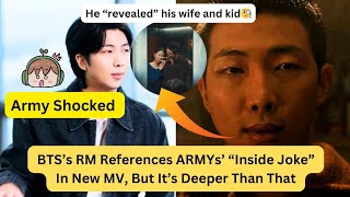 BTS’s RM In New MV References ARMYs’ “Inside Joke”  RM New Song bts kpop rm [upl. by Abram]