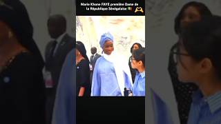 MARIE KHONE FAYE première Dame de la République Sénégalaise🇸🇳en Chine visite dans la ville de JINAN [upl. by Acitel]