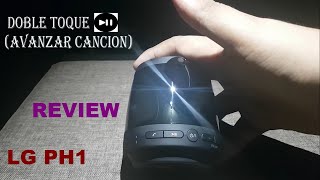 LG PH1  Review en Español  Sonido 360 y efectos luminosos en mini parlante bluetooth [upl. by Adalbert]