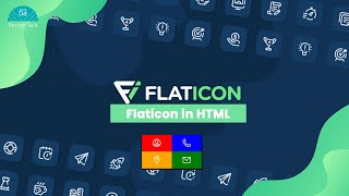 Hot to use FLATICON icons in HTML as webfonts [upl. by Renelle612]