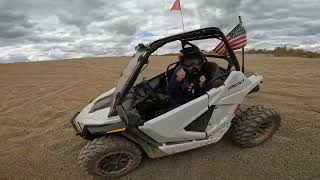 Badlands Off Road Park with RZR XP 4 Turbo and RZR 200 [upl. by Nolyag]