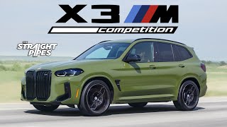 100000 M3 SUV BMW X3M Competition Review [upl. by Rothenberg]