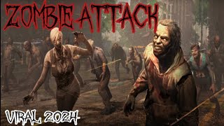 Viral video Zombie Attack  Zombie 2024  Sadia gaming [upl. by Krissy435]