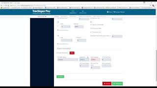 TaxSlayer ProWeb W 2 Entry [upl. by Ticon]