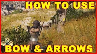 Assassins Creed Odyssey How to Use a Bow amp Arrow Special Arrows Special Attacks [upl. by Eniamaj386]