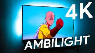 Je test un ecran 4K AMBILIGHT [upl. by Cr]