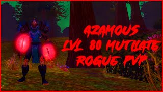 LVL 80 Mutilate Rogue PvP  Azamous PvP WoTLK [upl. by Swor]