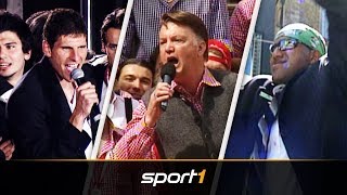 Von Ailton bis Van Gaal Die legendärsten Meisterpartys  SPORT1 [upl. by Packer]