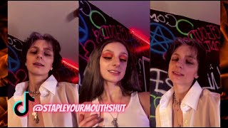 Alex Renee stapleyourmouthshut BEST TIKTOK COMPILATION [upl. by Ammamaria]