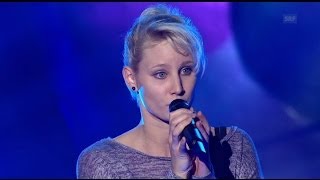 Monja Baumgartner  Think Twice  Blind Audition  The Voice of Switzerland 2014 [upl. by Deonne]