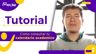 TUTORIAL  CALENDARIO ACADÉMICO [upl. by Namwen]