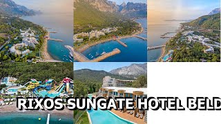 Rixos Sungate Hotel Beldibi Kemer in Turkey [upl. by Nonnarb]